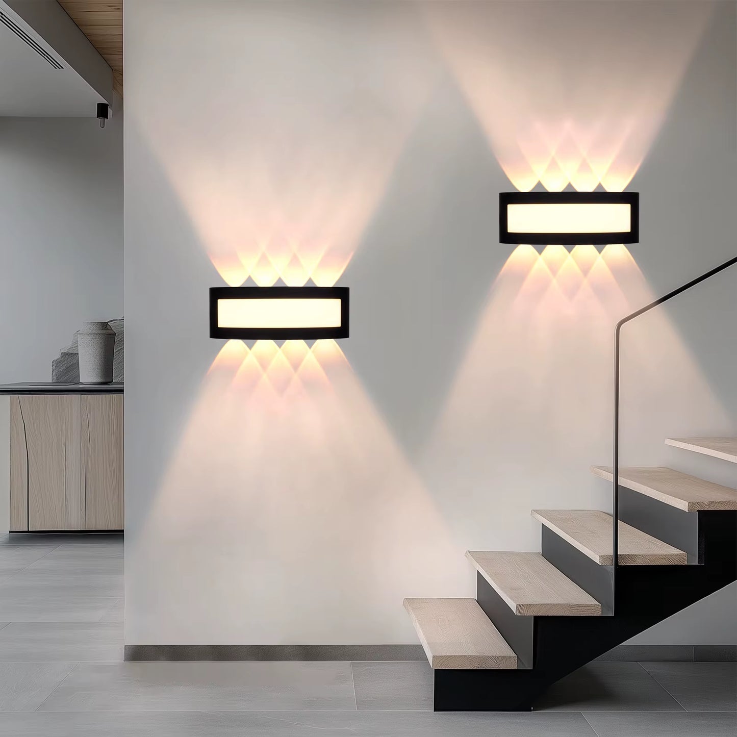 New Aluminum Waterproof LED Light 4W/6W/8W Wall Light Effect Light Staircase Light Bed Light