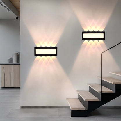 New Aluminum Waterproof LED Light 4W/6W/8W Wall Light Effect Light Staircase Light Bed Light