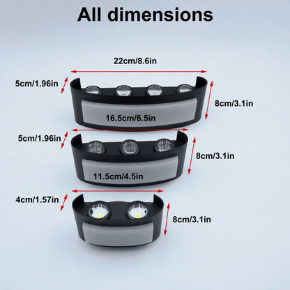 New Aluminum Waterproof LED Light 4W/6W/8W Wall Light Effect Light Staircase Light Bed Light