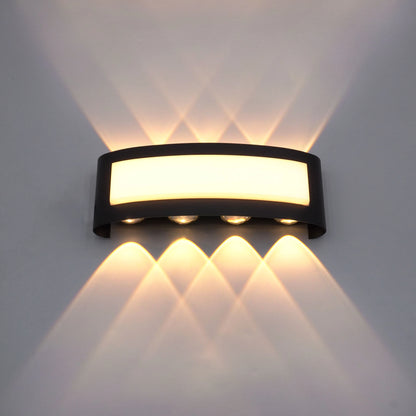 New Aluminum Waterproof LED Light 4W/6W/8W Wall Light Effect Light Staircase Light Bed Light