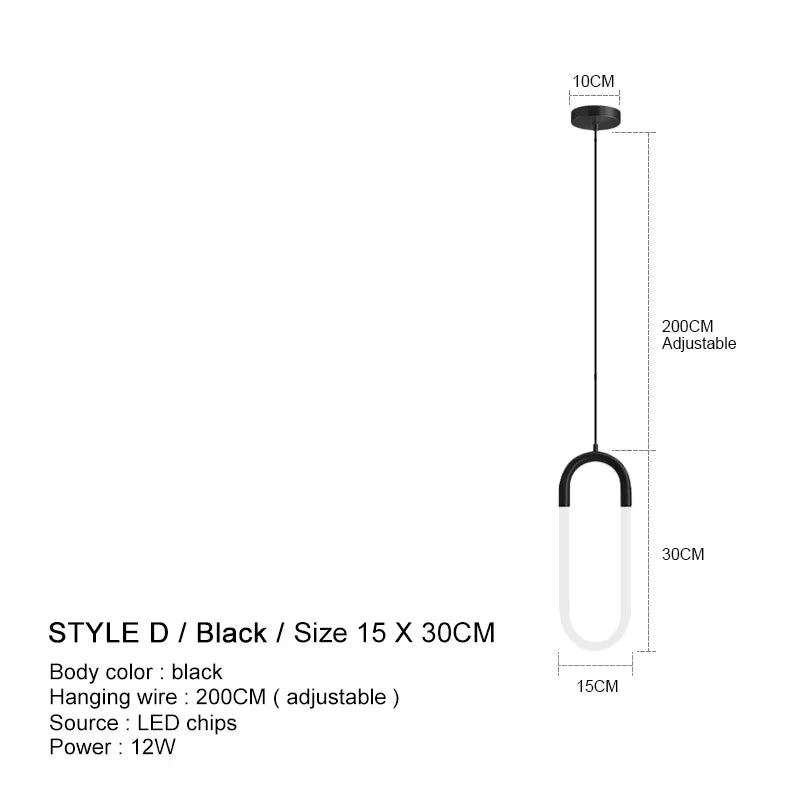 Nordic Luxury LED Restaurant Ceiling Pendant Lights Dining Room Chandelier Fixtures Decor Bar Bedroom Bedside Hanging Lamp Gold