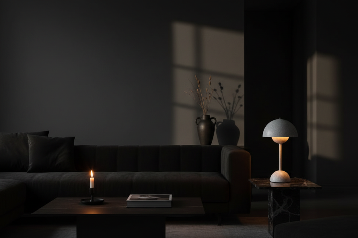 LUMÉN VOLTA Dark Scenery Homepage